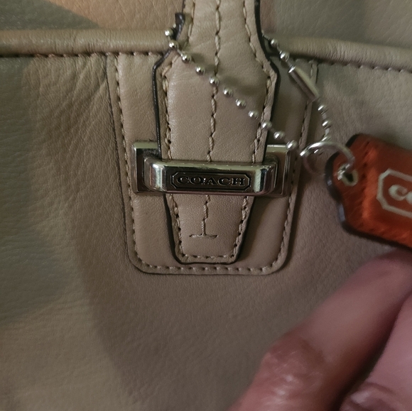Coach Tan and Brown Tote Bag - Picture 12 of 15
